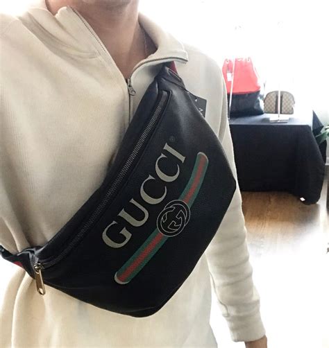 gucci fanny pack for mens